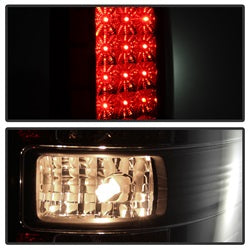 Spyder Auto 5008374 LED Tail Lights; Uses Stock Bulbs; Pair; Black; - Truck Part Superstore