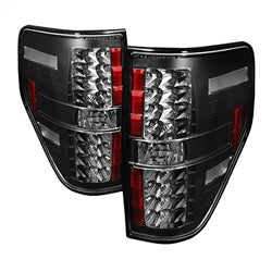 Spyder Auto 5008374 LED Tail Lights; Uses Stock Bulbs; Pair; Black; - Truck Part Superstore