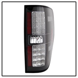 Spyder Auto 5008374 LED Tail Lights; Uses Stock Bulbs; Pair; Black; - Truck Part Superstore