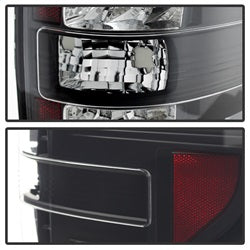 Spyder Auto 5008374 LED Tail Lights; Uses Stock Bulbs; Pair; Black; - Truck Part Superstore