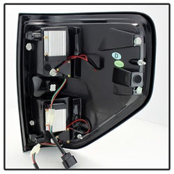 Spyder Auto 5008374 LED Tail Lights; Uses Stock Bulbs; Pair; Black; - Truck Part Superstore