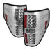 Spyder Auto 5008404 LED Tail Lights; Uses Stock Bulbs; Pair; Chrome; - Truck Part Superstore