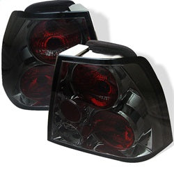 Spyder Auto 5008442 Euro Style Tail Lights; Uses Stock Bulbs; Pair; Smoke; - Truck Part Superstore