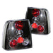 Spyder Auto 5008497 Euro Style Tail Lights; Uses Stock Bulbs; Pair; Black; - Truck Part Superstore