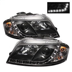 Spyder Auto 5008510 DRL LED Projector Headlights - Truck Part Superstore
