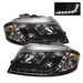 Spyder Auto 5008510 DRL LED Projector Headlights - Truck Part Superstore