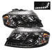 Spyder Auto 5008510 DRL LED Projector Headlights - Truck Part Superstore