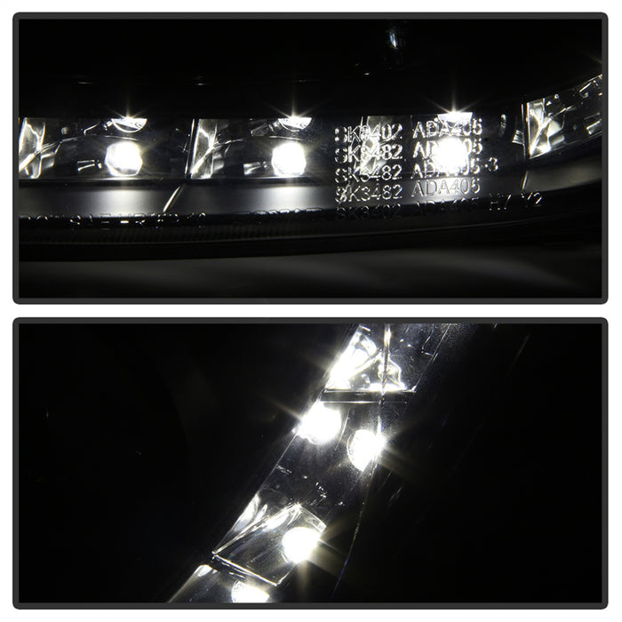 Spyder Auto 5008572 DRL LED Projector Headlights - Truck Part Superstore