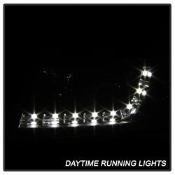 Spyder Auto 5008657 DRL LED Projector Headlights - Truck Part Superstore