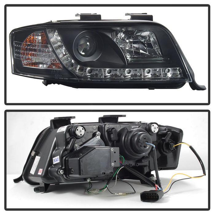 Spyder Auto 5008657 DRL LED Projector Headlights - Truck Part Superstore