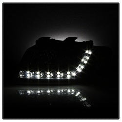 Spyder Auto 5008657 DRL LED Projector Headlights - Truck Part Superstore