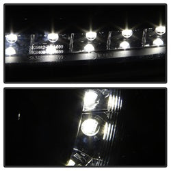 Spyder Auto 5008657 DRL LED Projector Headlights - Truck Part Superstore