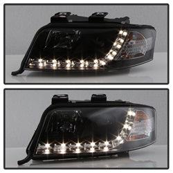 Spyder Auto 5008657 DRL LED Projector Headlights - Truck Part Superstore
