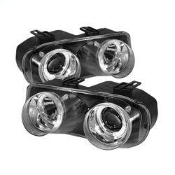 Spyder Auto 5008688 Halo Projector Headlights; Bulbs Included; Pair; Chrome; - Truck Part Superstore