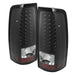 Spyder Auto 5008763 XTune LED Tail Lights; Black; - Truck Part Superstore