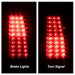 Spyder Auto 5008787 XTune LED Tail Lights; Red Clear; - Truck Part Superstore
