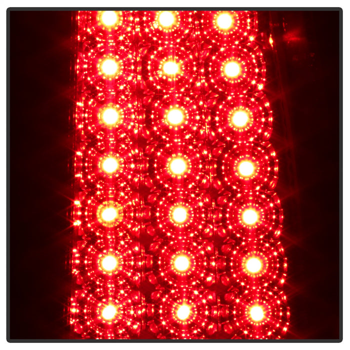 Spyder Auto 5008787 XTune LED Tail Lights; Red Clear; - Truck Part Superstore