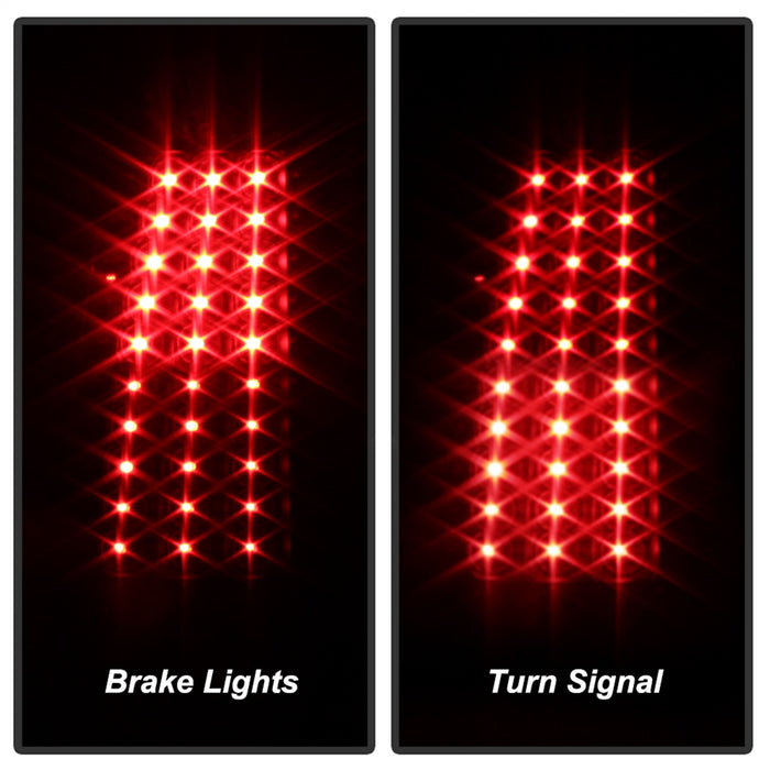 Spyder Auto 5008817 XTune LED Tail Lights; Black; - Truck Part Superstore