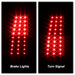 Spyder Auto 5008817 XTune LED Tail Lights; Black; - Truck Part Superstore