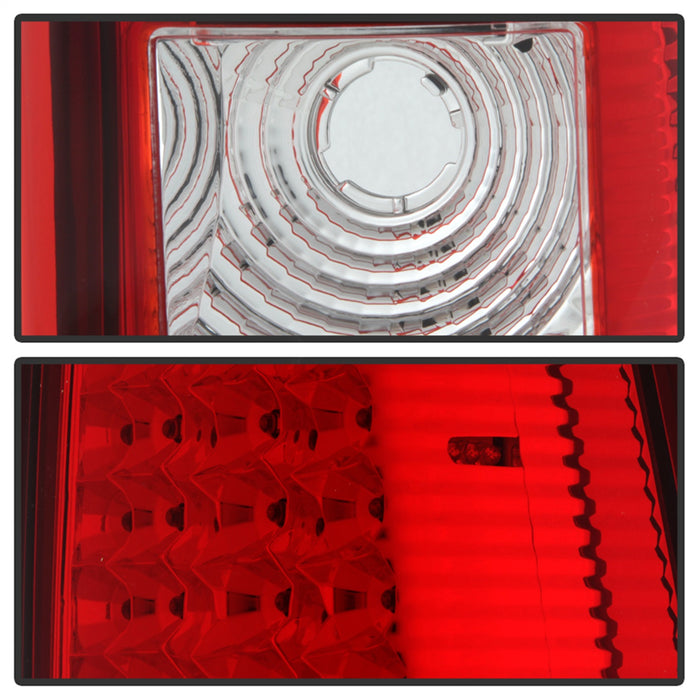 Spyder Auto 5008831 XTune LED Tail Lights; Red Clear; - Truck Part Superstore