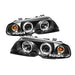 Spyder Auto 5008923 Halo Projector Headlights; 1 pc.; Bulbs Included; Pair; Black; - Truck Part Superstore