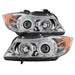 Spyder Auto 5009012 Halo Amber Projector Headlights; Bulbs Included; Pair; Chrome; - Truck Part Superstore
