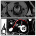 Spyder Auto 5009029 Halo Amber Projector Headlights; Uses T10 LED Ultra White LED Bulb; Pair; Smoke; - Truck Part Superstore