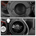 Spyder Auto 5009029 Halo Amber Projector Headlights; Uses T10 LED Ultra White LED Bulb; Pair; Smoke; - Truck Part Superstore