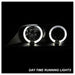 Spyder Auto 5009081 Halo Projector Headlights; Bulbs Included; Pair; Black; - Truck Part Superstore