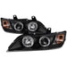 Spyder Auto 5009081 Halo Projector Headlights; Bulbs Included; Pair; Black; - Truck Part Superstore