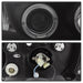 Spyder Auto 5009081 Halo Projector Headlights; Bulbs Included; Pair; Black; - Truck Part Superstore