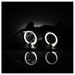 Spyder Auto 5009081 Halo Projector Headlights; Bulbs Included; Pair; Black; - Truck Part Superstore