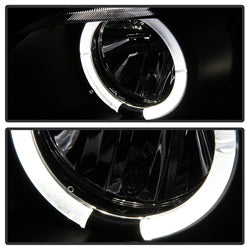 Spyder Auto 5009081 Halo Projector Headlights; Bulbs Included; Pair; Black; - Truck Part Superstore