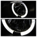 Spyder Auto 5009081 Halo Projector Headlights; Bulbs Included; Pair; Black; - Truck Part Superstore