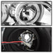 Spyder Auto 5009098 Halo Projector Headlights; Bulbs Included; Pair; Chrome; - Truck Part Superstore