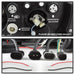 Spyder Auto 5009098 Halo Projector Headlights; Bulbs Included; Pair; Chrome; - Truck Part Superstore
