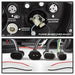 Spyder Auto 5009098 Halo Projector Headlights; Bulbs Included; Pair; Chrome; - Truck Part Superstore