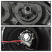 Spyder Auto 5009104 Halo Projector Headlights; Uses T10 LED Ultra White LED Bulb; Pair; Smoke; - Truck Part Superstore