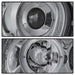 Spyder Auto 5009142 Halo LED Projector Headlights; Bulbs Included; Pair; Chrome; - Truck Part Superstore