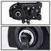 Spyder Auto 5009142 Halo LED Projector Headlights; Bulbs Included; Pair; Chrome; - Truck Part Superstore