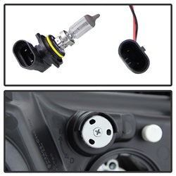 Spyder Auto 5009142 Halo LED Projector Headlights; Bulbs Included; Pair; Chrome; - Truck Part Superstore