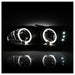 Spyder Auto 5009234 Halo LED Projector Headlights; Bulbs Included; Pair; Black; - Truck Part Superstore