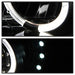Spyder Auto 5009234 Halo LED Projector Headlights; Bulbs Included; Pair; Black; - Truck Part Superstore