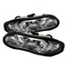 Spyder Auto 5009241 Halo LED Projector Headlights; Bulbs Included; Pair; Chrome; - Truck Part Superstore