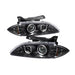 Spyder Auto 5009265 Halo Projector Headlights; Bulbs Included; Pair; Black; - Truck Part Superstore