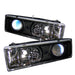Spyder Auto 5009289 Projector Headlights; Bulbs Included; Pair; Black; - Truck Part Superstore