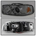 Spyder Auto 5009371 Projector Headlights; Uses T10 LED Ultra White LED Bulb; Pair; Smoke; - Truck Part Superstore
