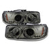 Spyder Auto 5009371 Projector Headlights; Uses T10 LED Ultra White LED Bulb; Pair; Smoke; - Truck Part Superstore