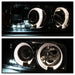 Spyder Auto 5009371 Projector Headlights; Uses T10 LED Ultra White LED Bulb; Pair; Smoke; - Truck Part Superstore
