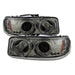 Spyder Auto 5009371 Projector Headlights; Uses T10 LED Ultra White LED Bulb; Pair; Smoke; - Truck Part Superstore